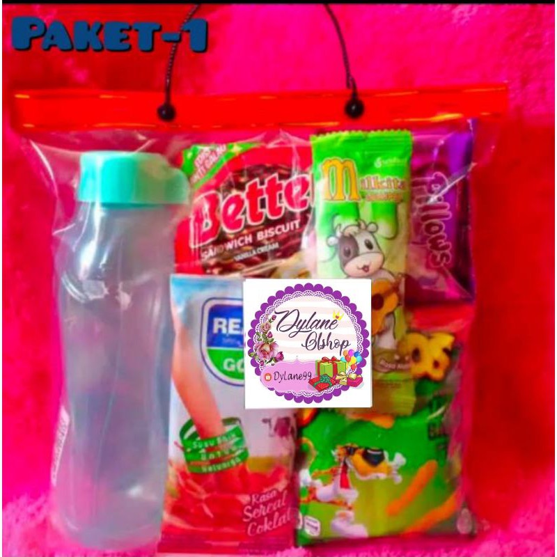 

Paket Snack Ultah / Souvenir Ulang Tahun / Bingkisan Snack