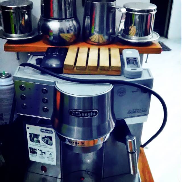 Mesin kopi delonghi ec860 plus grinder