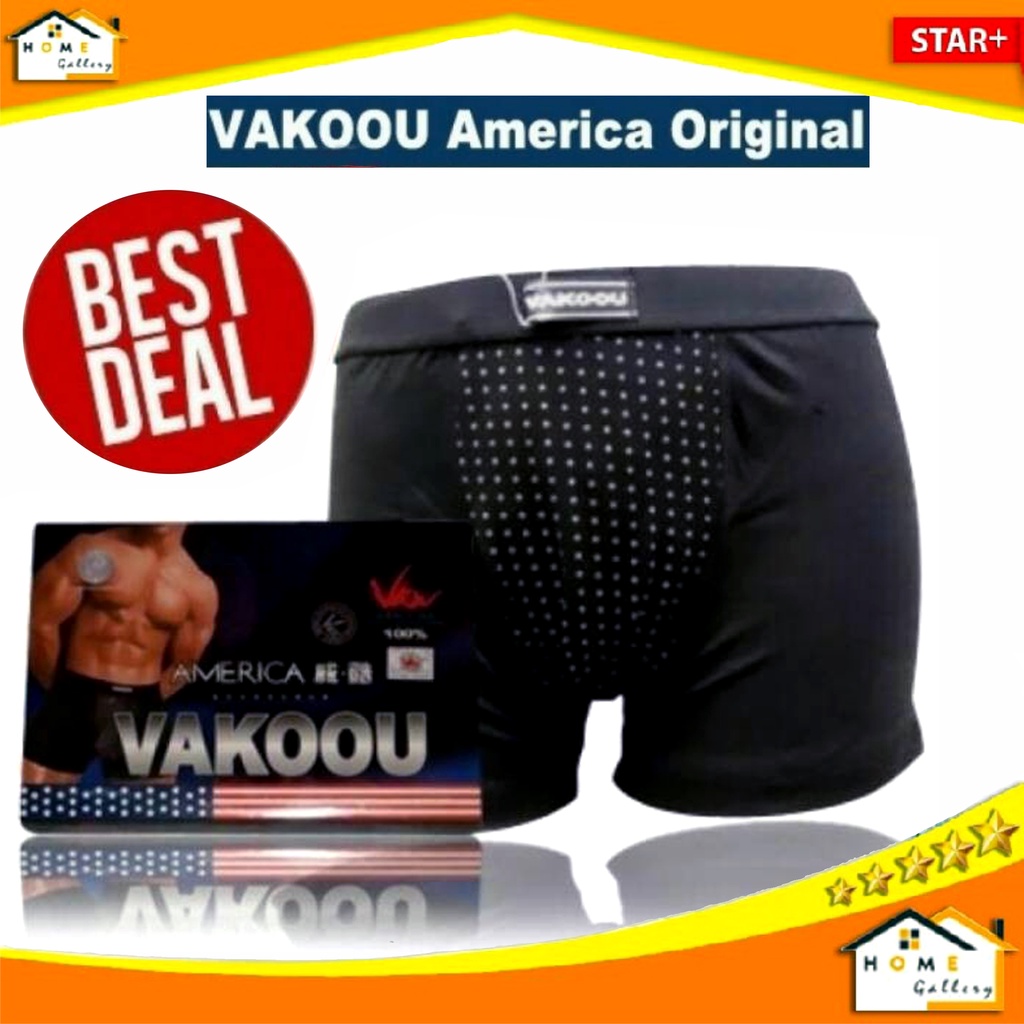 Vakoou / Vakou / Vacou / Celana Dalam Kesehatan Pria Celana Keperkasaan Pria Original Vakao