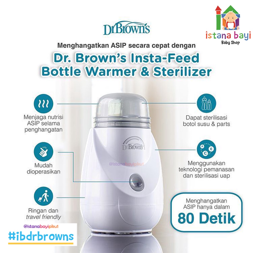 Dr Browns Instafeed Bootle Warmer &amp; Sterilizer AC185