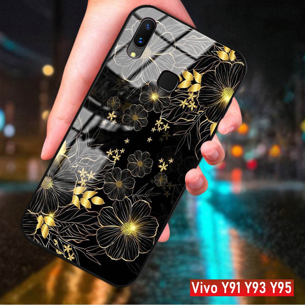 [H05] SoftCase Kaca VIVO Y91 Y93 Y95, SOFTCASE GLESS VIVO Y91 Y93 Y95,CASE HP VIVO Y91 Y93 Y95,CASE 