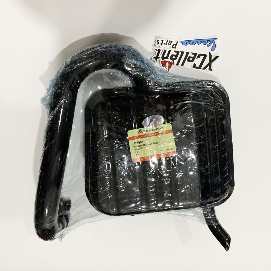 Knalpot Vespa Super Danmotor