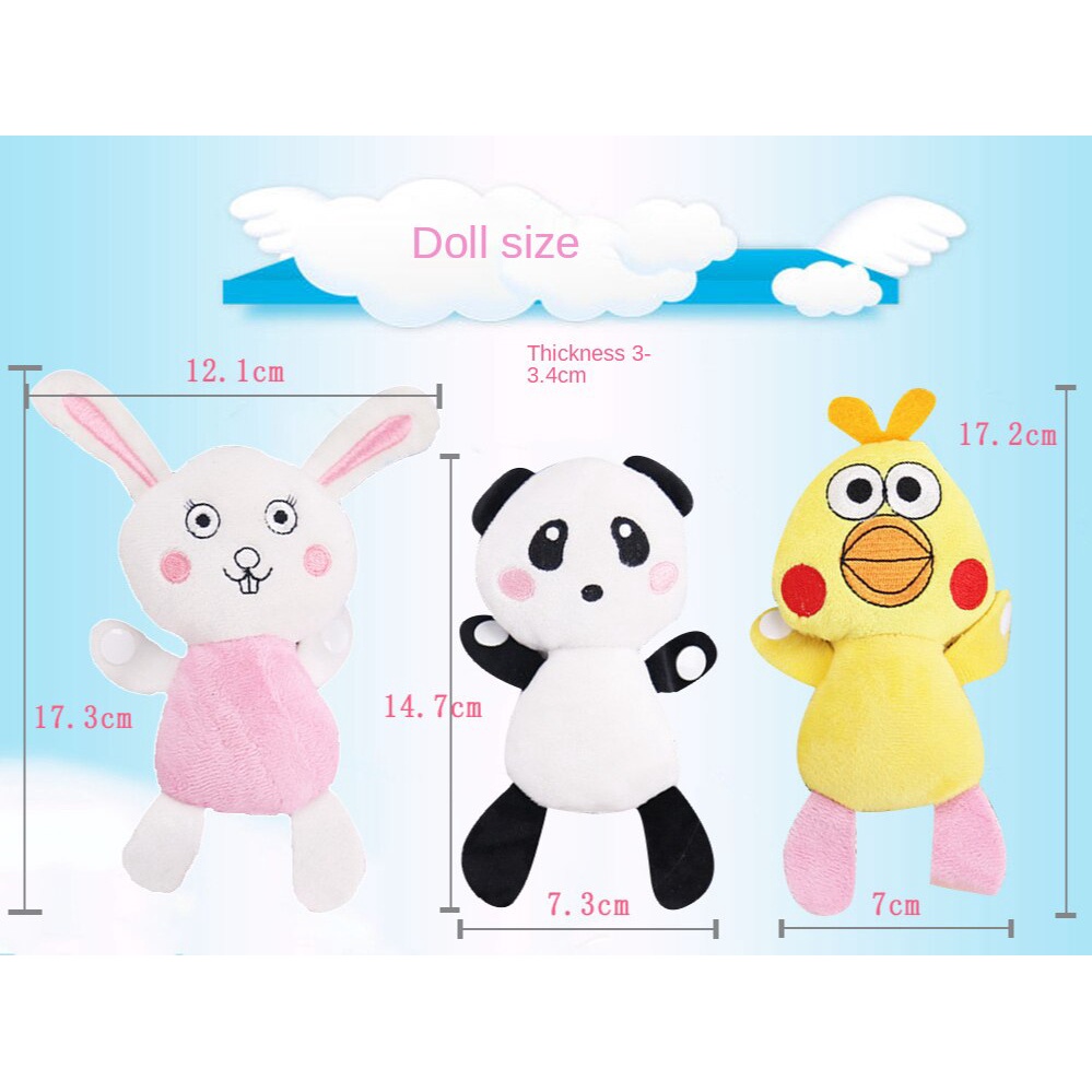 ★〓YUFeiPet〓★ Pet dog cat cartoon doll cute chest strap traction rope