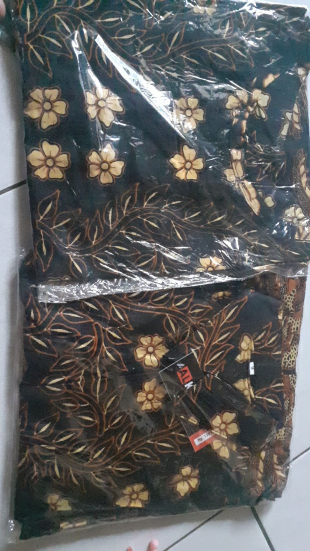 Batik Couple Pria Wanita Motif Cendrawasih Baju Seragam Alkhalis
