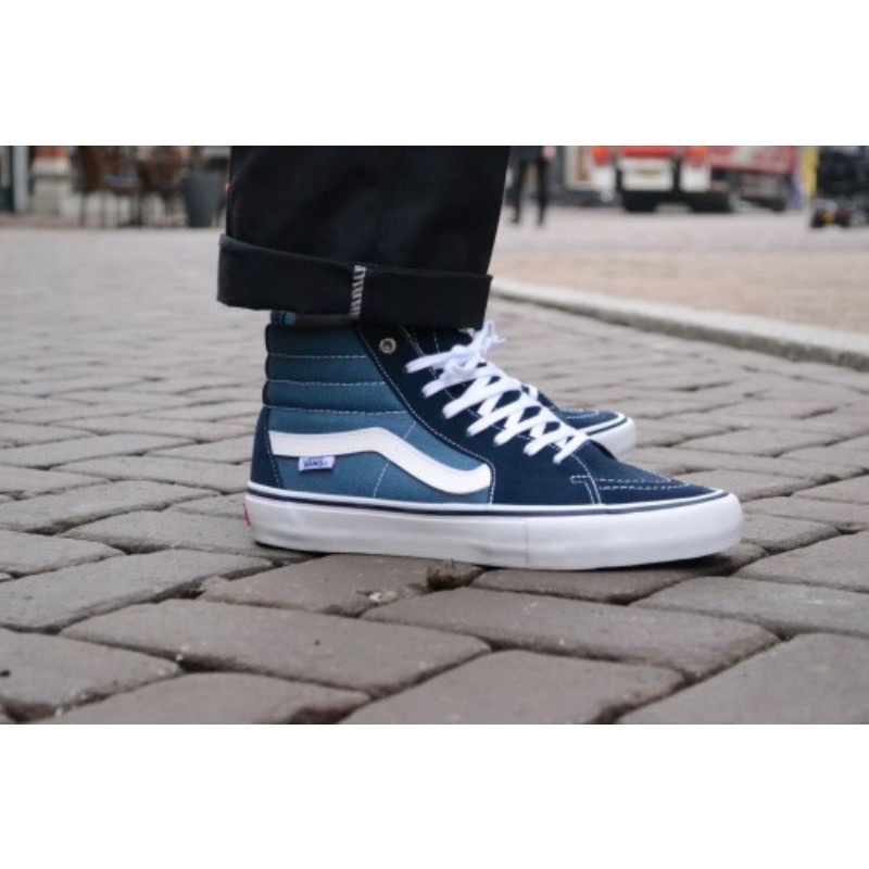 Vans Sk8 Hi Pro Navy Original