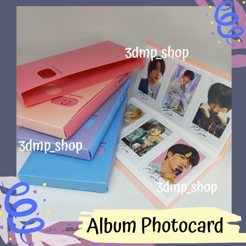 [240 slot] Album Tempat Photocard Lomocard Polaroid