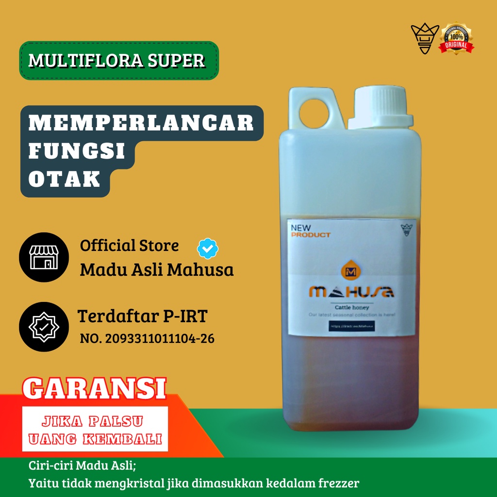 

Madu Asli Multiflora Super 1kg 100% Original