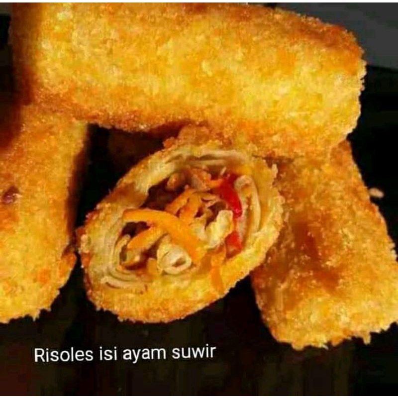 

RISOLES AYAM SUIR / RISOLES ISI KEJU MOZZA