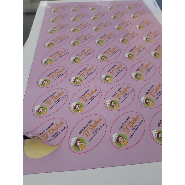 

stiker cutting label