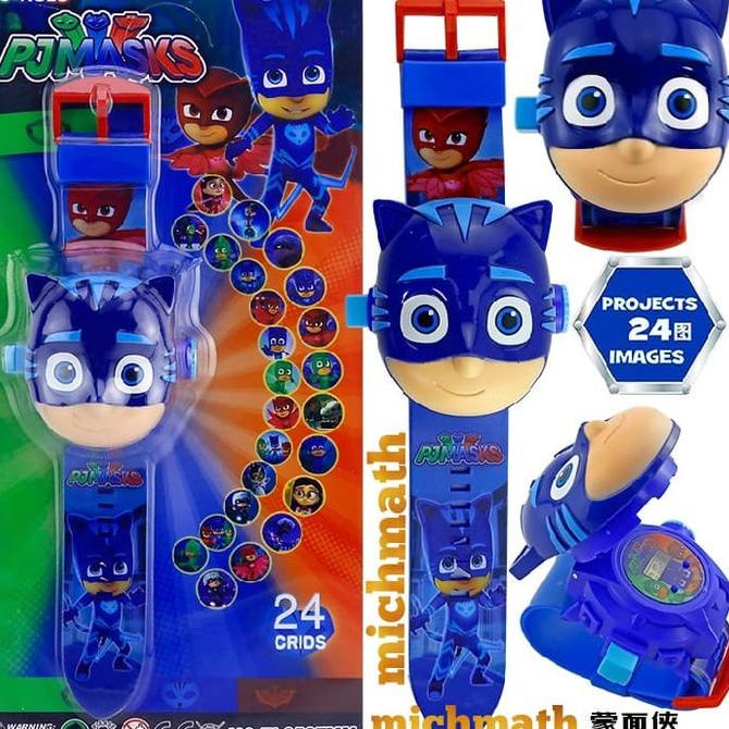 PJ Masks jam tangan keren besar catboy owlette gekko pj mask