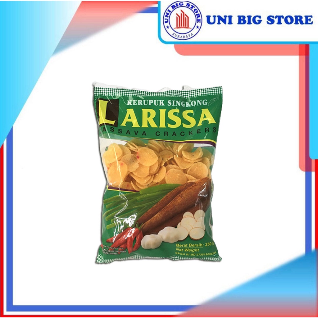 

Larissa Kerupuk Krupuk Singkong 250 gr