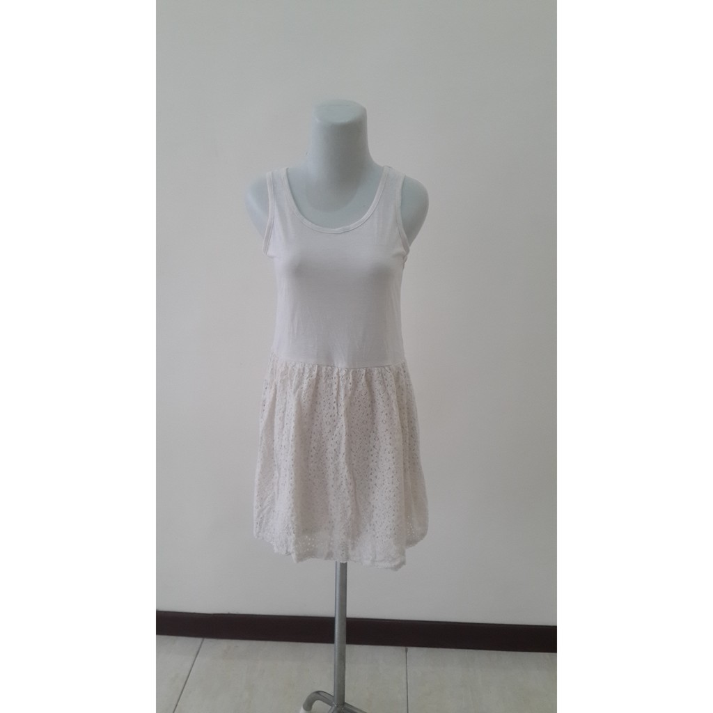 Preloved White Dress COLZA - Casual Dress Putih