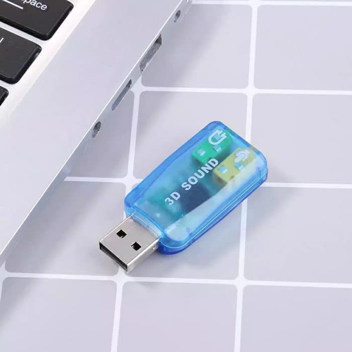 soundcard USB mic laptop komputer Android sound card audio portable