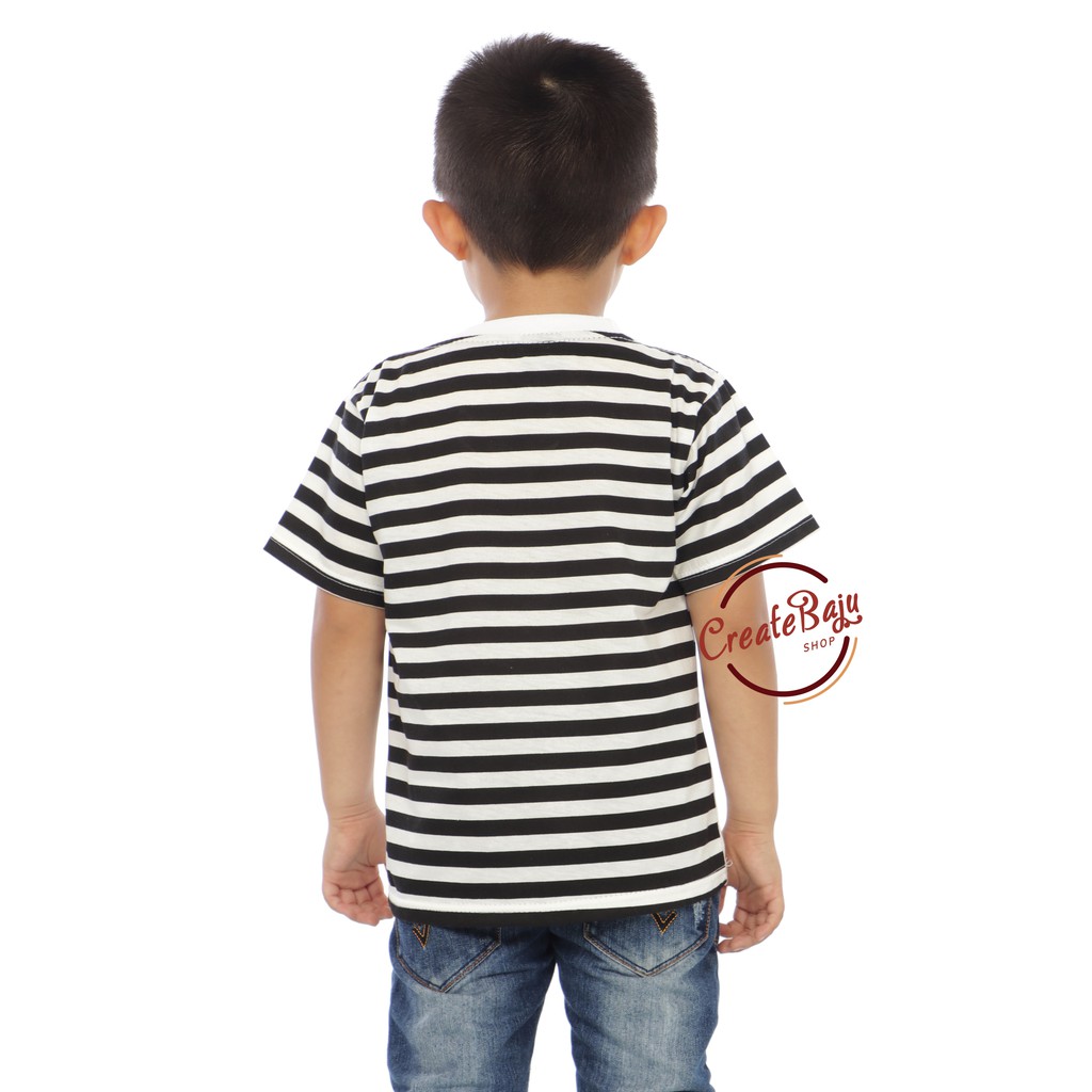 KAOS ANAK LAKI PINGUIN SALUR 1-7 TAHUN BAJU ATASAN ANAK LAKI FASHION TERMURAH BAHAN KATUN