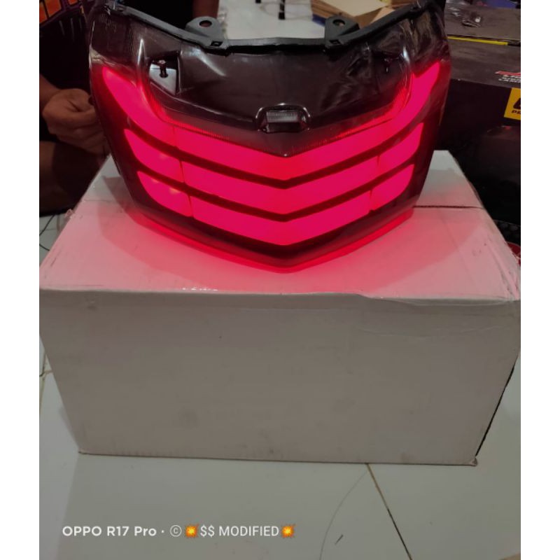 stoplamp belakang nmax  copi JPA murmer custom