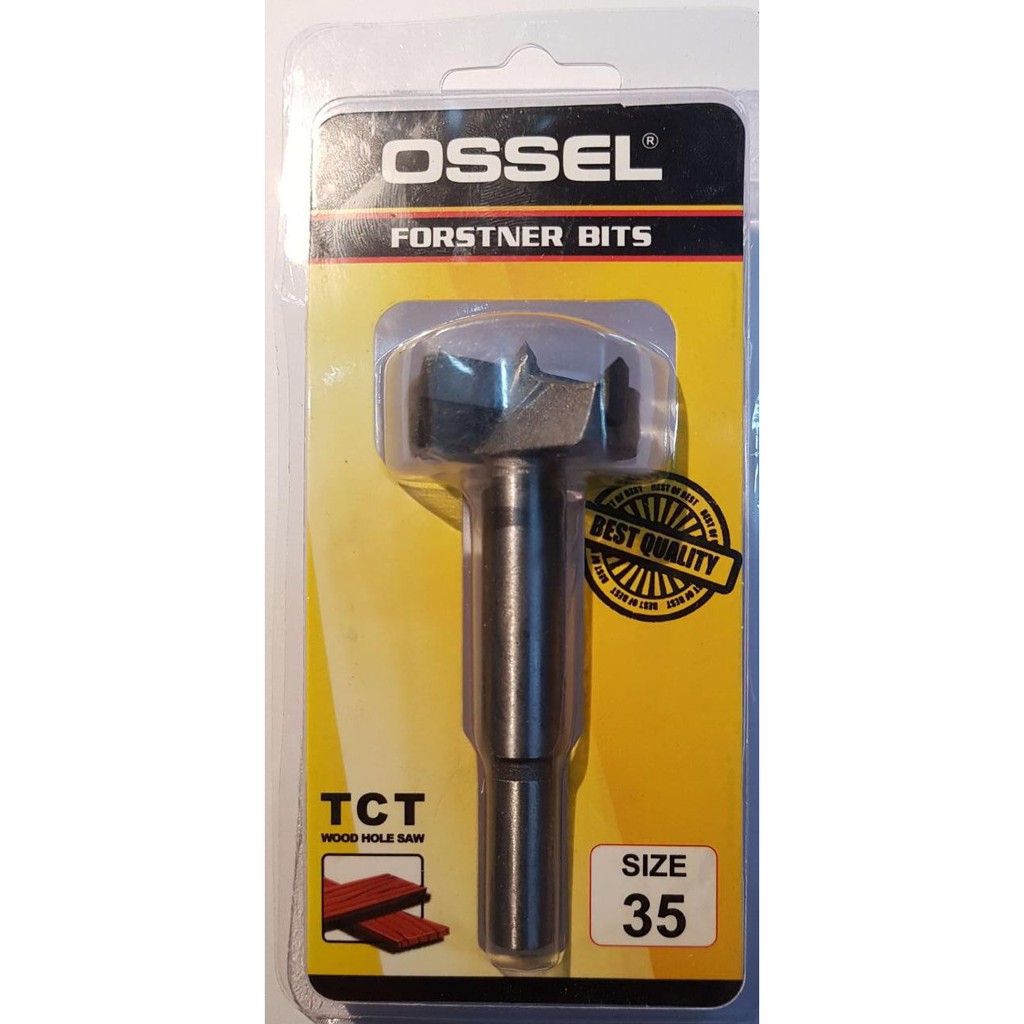 Mata bor kayu engsel Lubang 35 mm profil TCT Forstner drill bit OSSEL