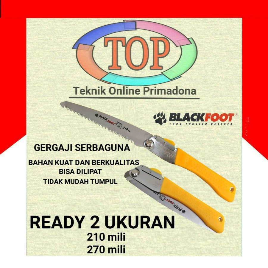 Gergaji Sebaguna / Gergaji Multifungsi / Gergaji Dahan Lipat BLACKFOOT