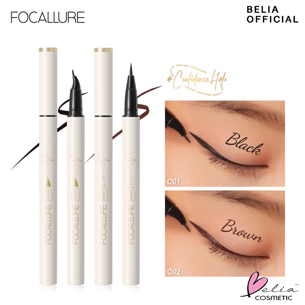 ❤ BELIA ❤ FOCALLURE Lasting Waterproof Liquid Eyeliner FA200 | Eye liner | Waterproof | Kosmetik Mata | BPOM