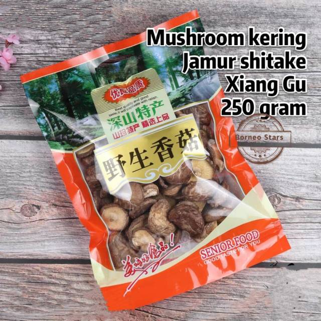 

Jamur shitake kering Hioko Xianggu 250 gram