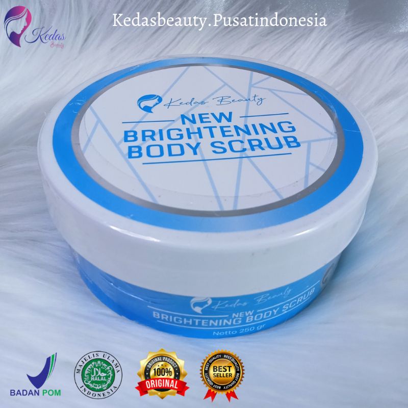 Sabun Kedas Beauty Original BPOM Sepaket Gold Jelly Kedas Beauty Pemutih Wajah Murah Cod-Body Scrub