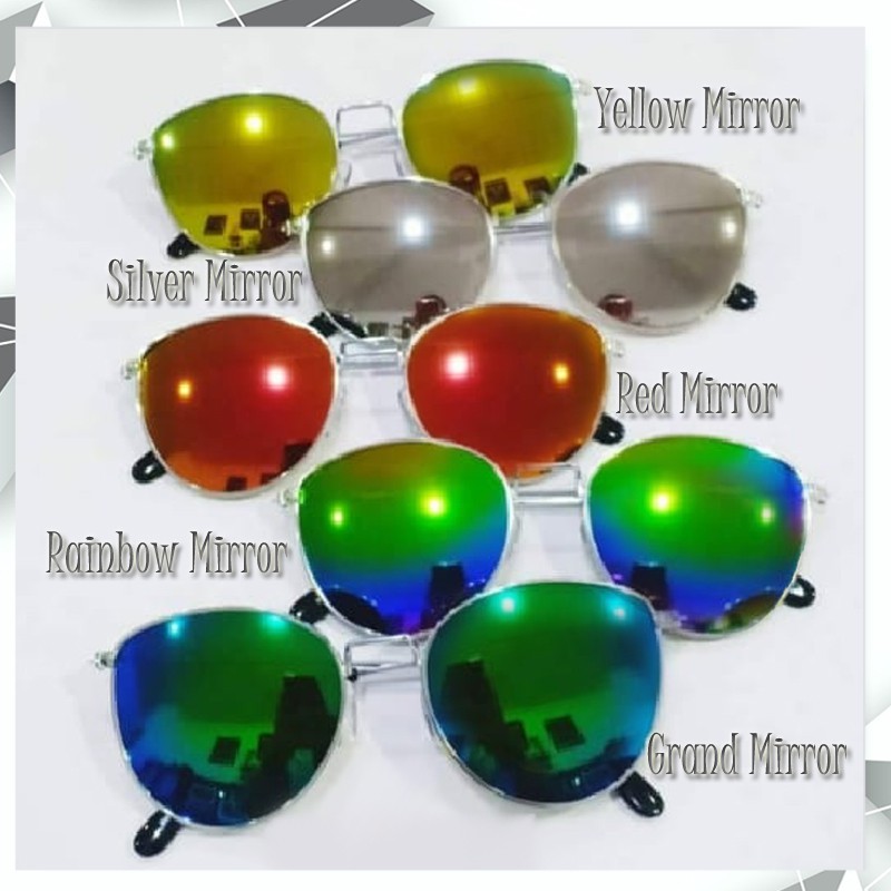 BESTSELLER!!Kacamata unisex gaya sunglass keren cewek cowok vintage/Kacamata Fashion/Kacamata Bikers