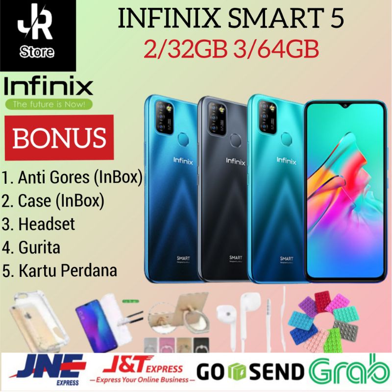 INFINIX SMART 5 2/32GB & 3/32GB GARANSI RESMI INFINIX