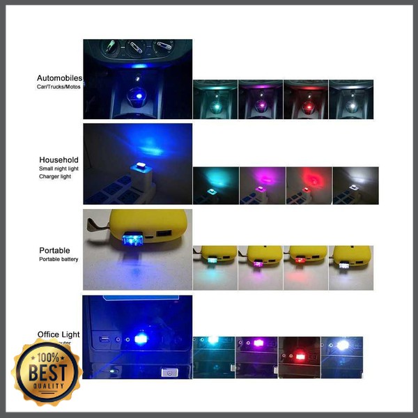 TG-LH001 Phelenseye Lampu LED USB Dekorasi Interior Mobil - TY203106