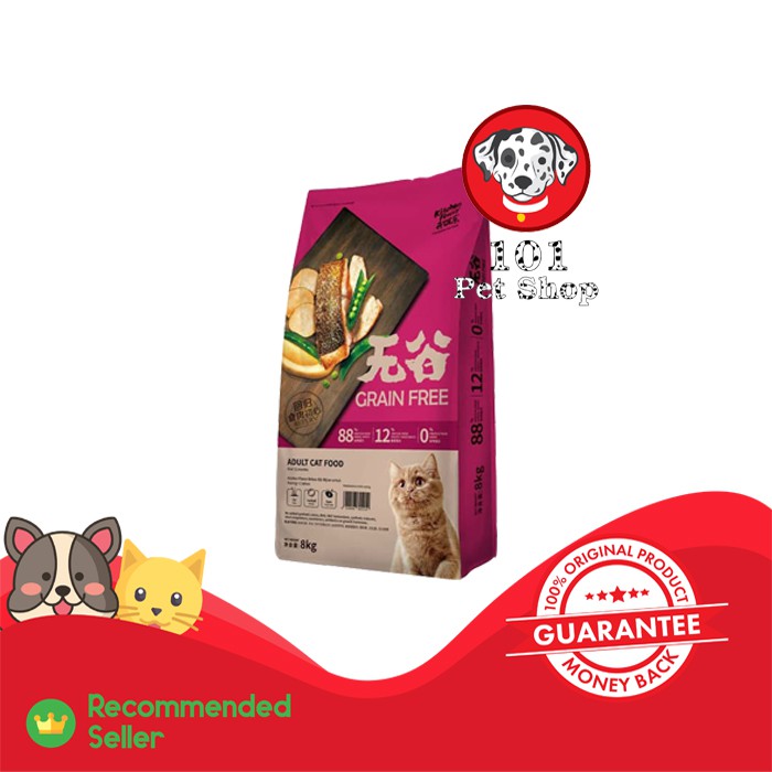 MAKANAN KUCING KITCHEN FLAVOR PREMIUM ADULT CAT FOOD 8KG ( GOSEND &amp; GRAB )