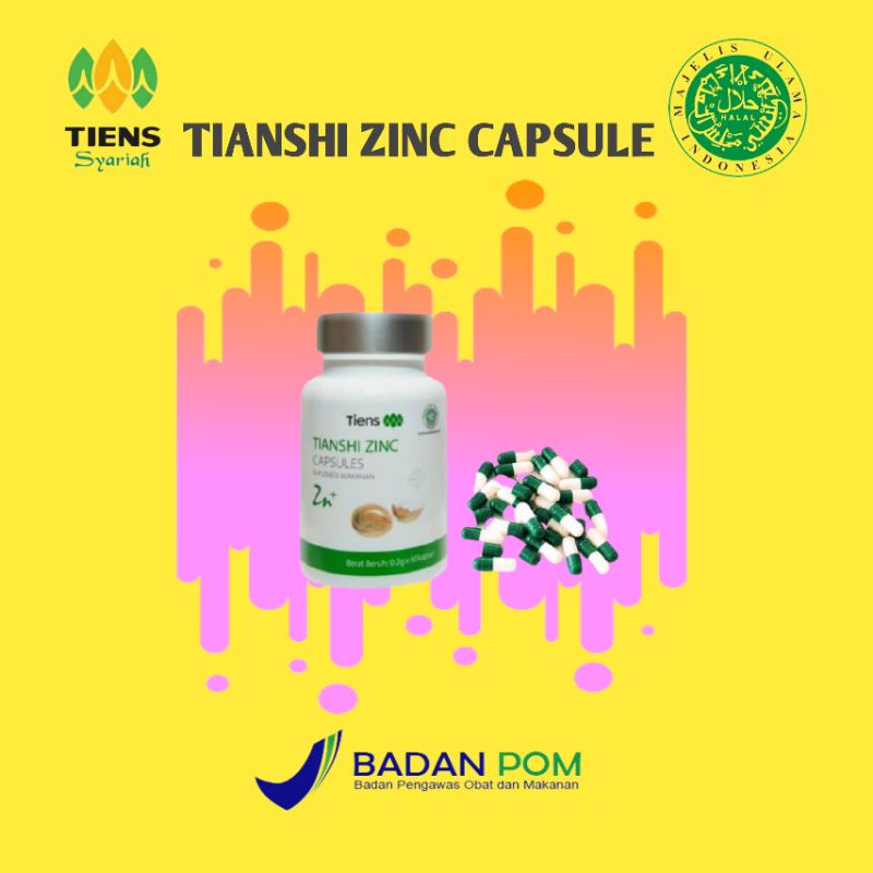 ZINC TIENS (Penumbuh dan Penebal Rambut,Brewok,Alis, dan Kumis) Herbal Alami 100% Original