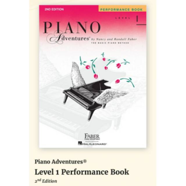 Buku Piano Adventure Performance Book level 1 Piano Adventures Faber Music