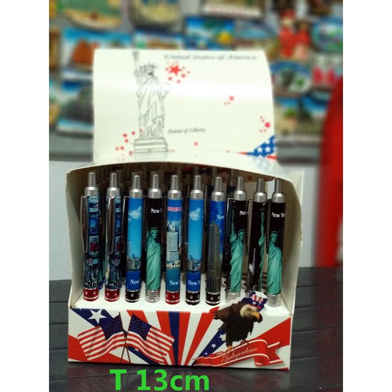 

souvenir pulpen negara amerika