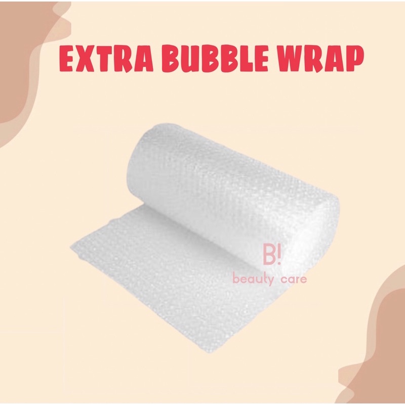 Tambahan Bubble Wrap (tidak dijual terpisah)