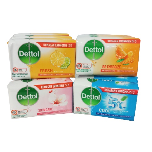 DETTOL PROFRESH ISI 3 X 65g/centraltrenggalek