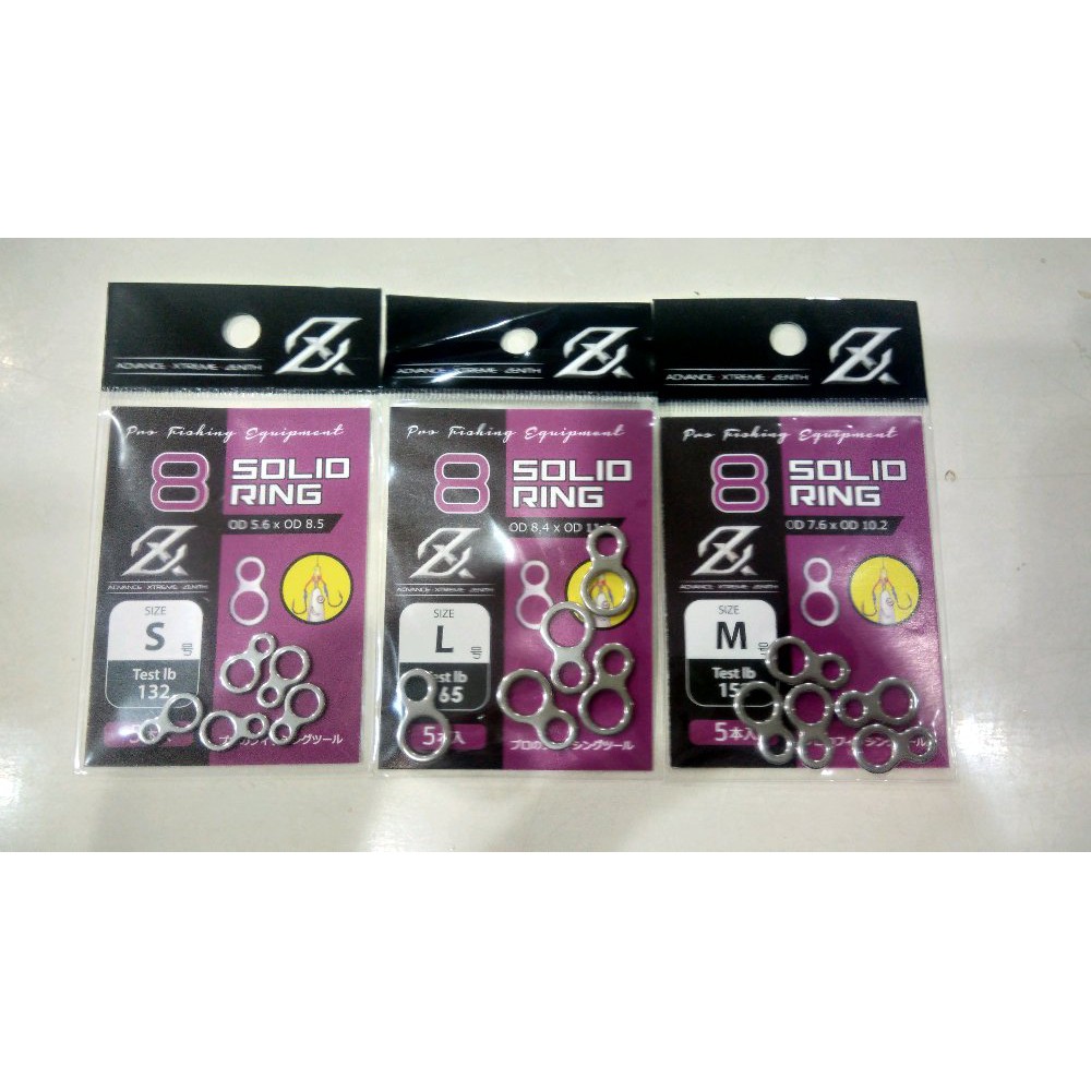 Solid Ring AXZ Angka 8