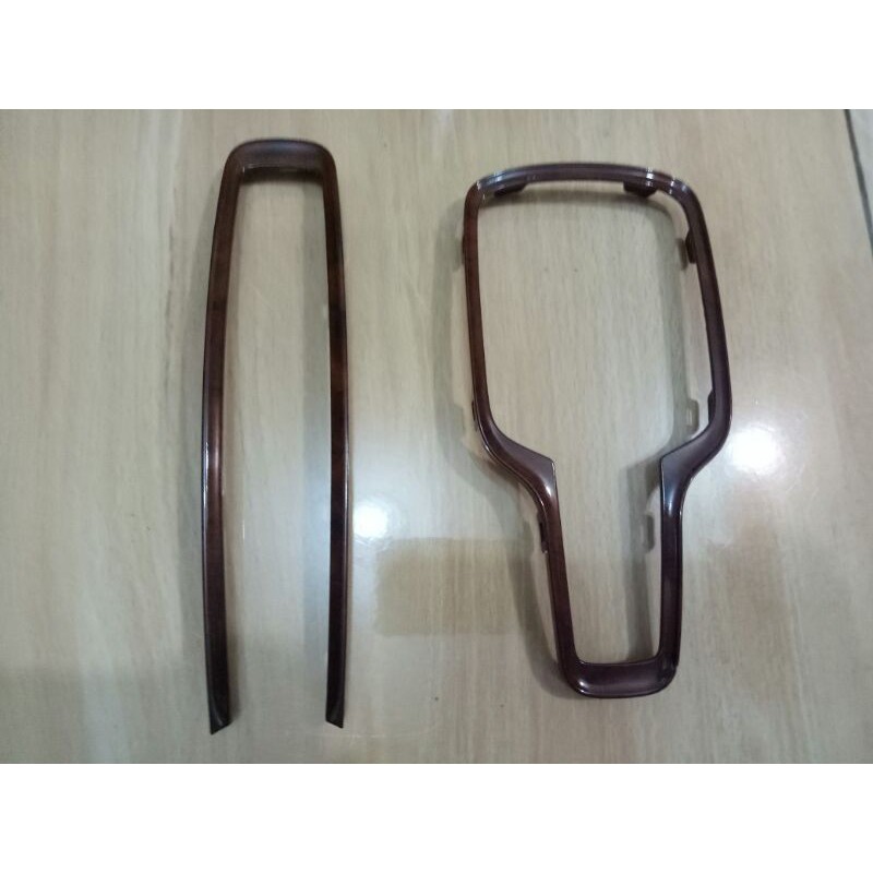 GARNISH LIST TRANSMISI PERSNELING HONDA HRV CARBON DAN WOOD