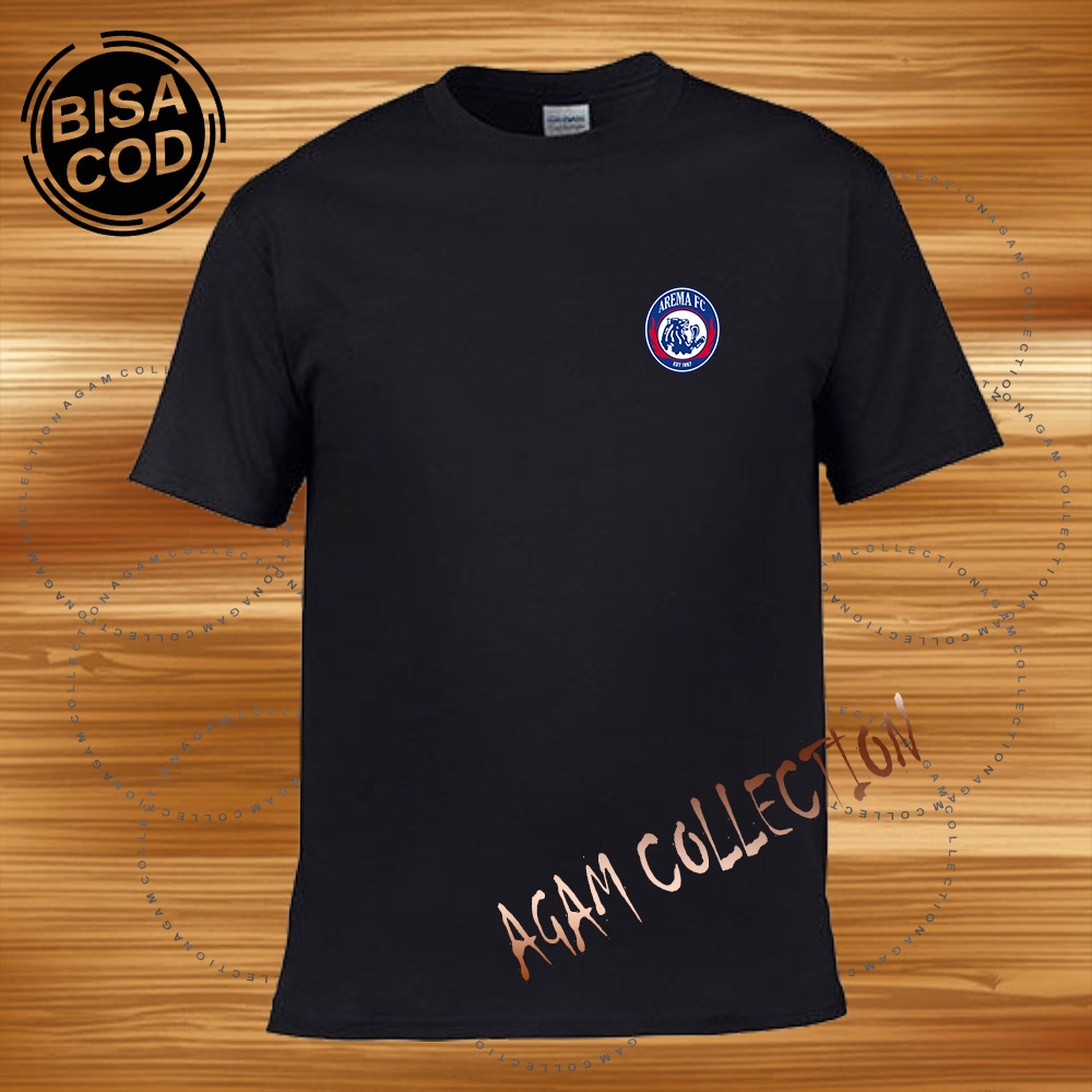 Agam Collection Baju Kaos Distro Logo FC 1 Text Printing Lengan Pendek  Premium Quality