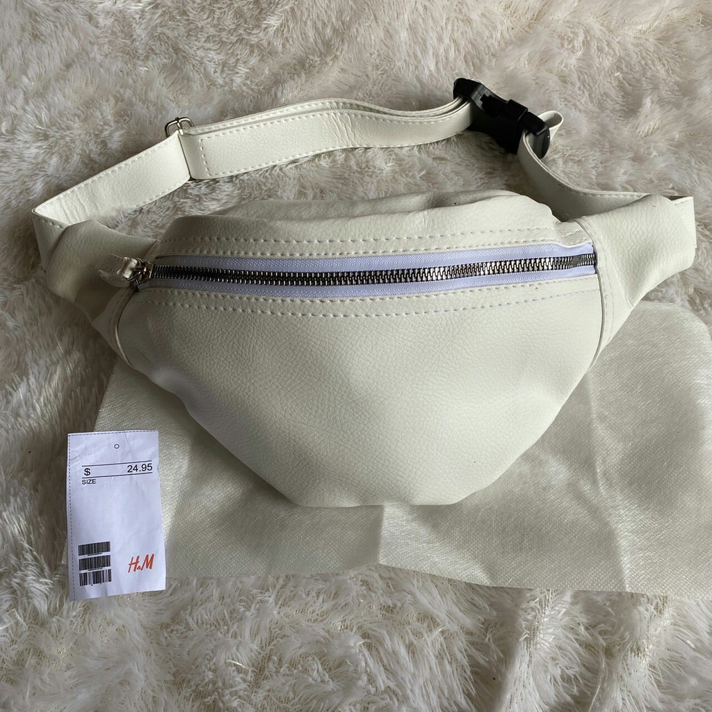 H&amp;M Waistbag FREE Dustbag / Tas Selempang HnM Tas Selempang Kulit Pria Wanita