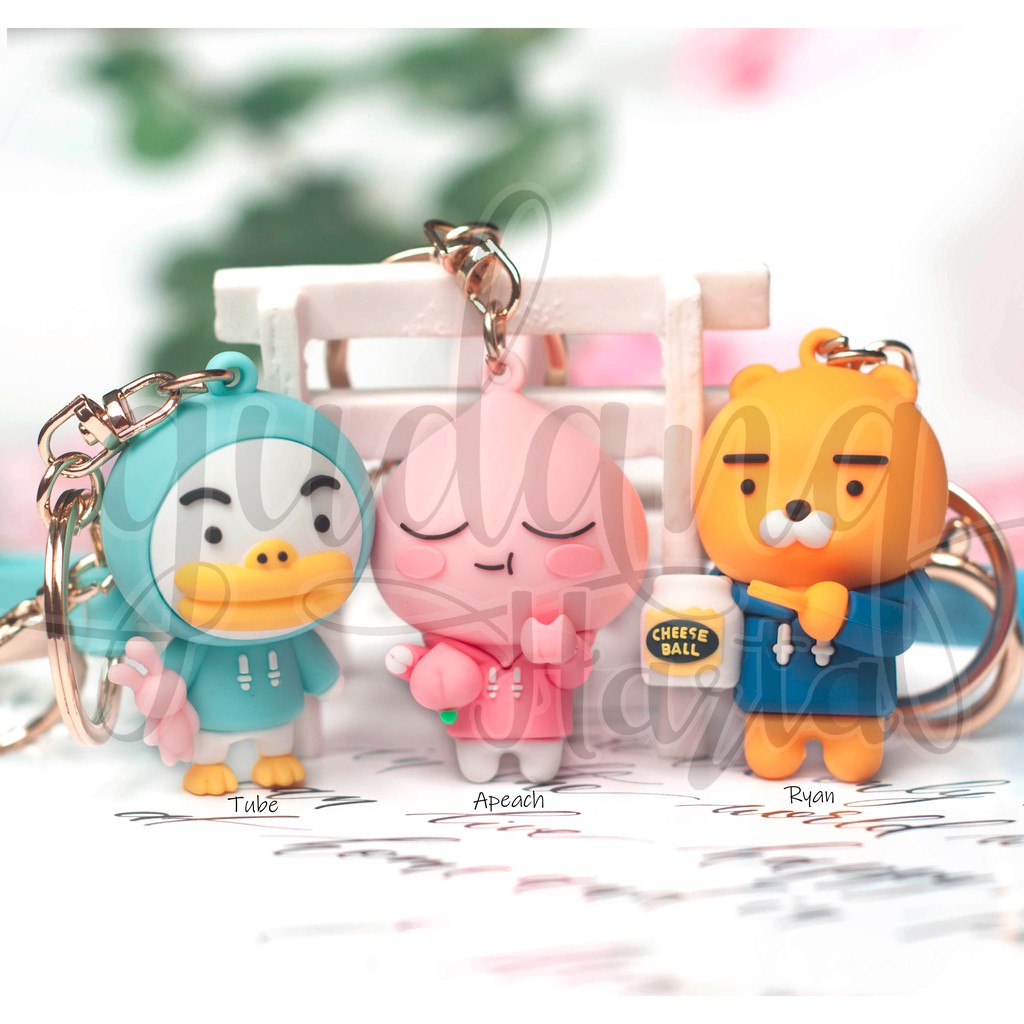 Gantungan Kunci Kakao Friends Lucu Gantungan Tas Unik Keychain GH 302245