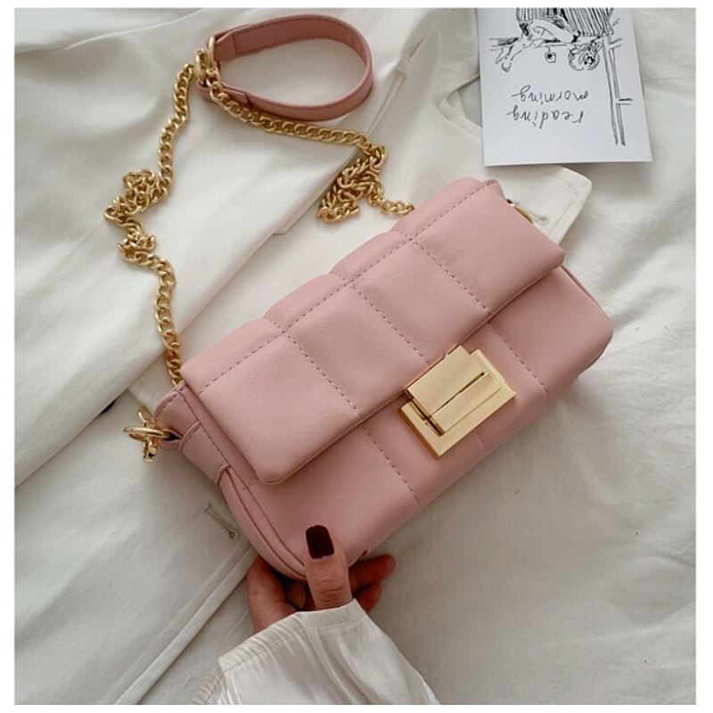 KDDJT2090-pink Tas Selempang Pesta Wanita Elegan Import