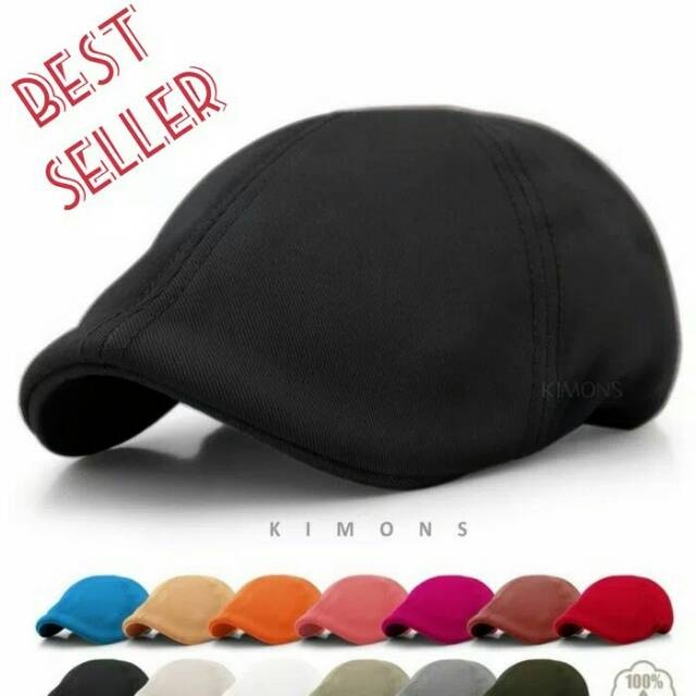 topipet / topi pet dewasa / newsboy cap / pelukis / sutradara