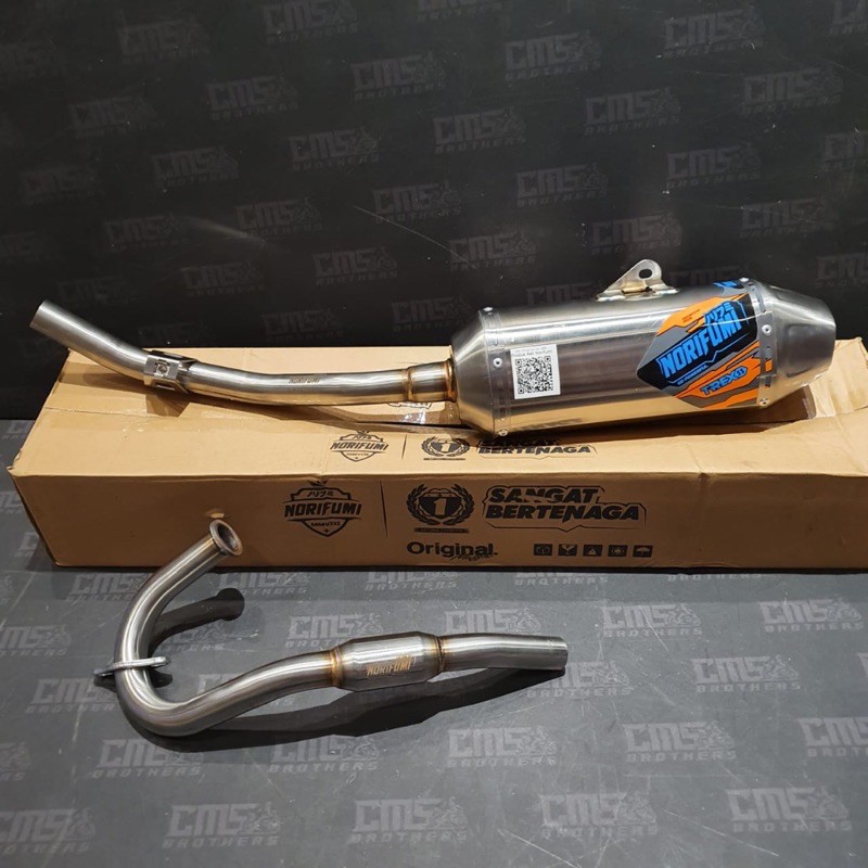 Knalpot Racing Norifumi Trex Yamaha WR155 WR 155