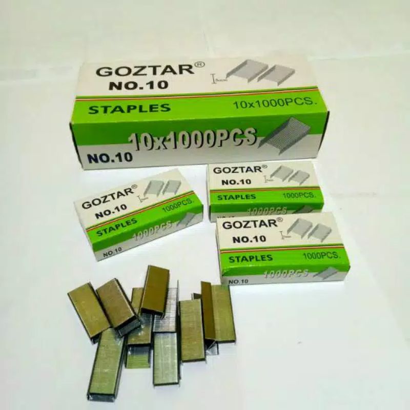 

Isi Staples Kecil No. 10 Murah harga 1 pcs pak kecil