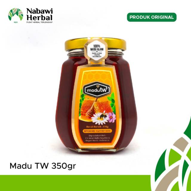 

MADU ASLI MURNI TW 100% Original Hutan Tanpa Tambahan Obat Maag 350gr