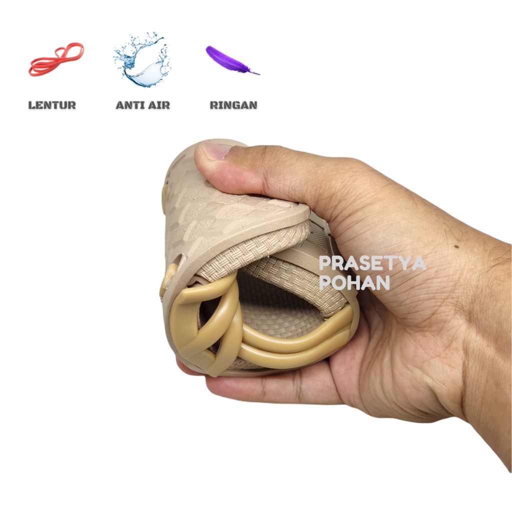 Sandal Tali Wanita Anti Air dan Ringan - Sendal Wanita NE X039