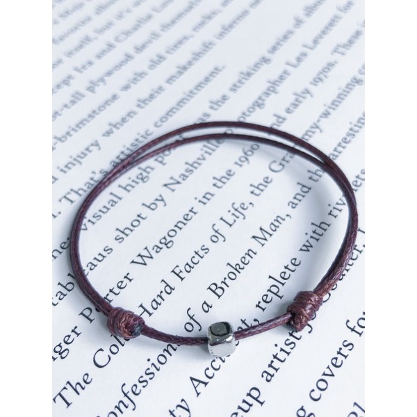 WA139 Brooklyn Simple Beads Elegant Bracelet by Wynter Craft