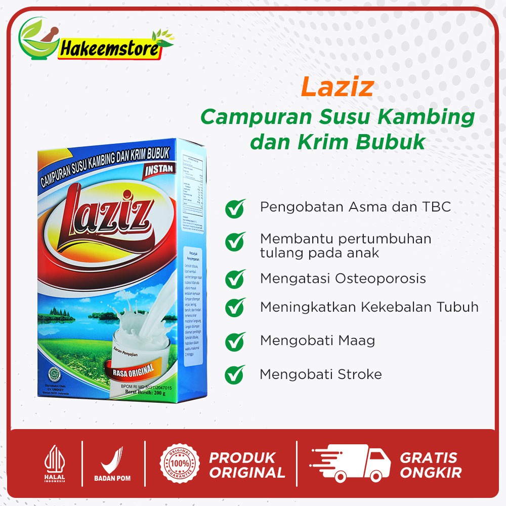 

Susu Kambing Etawa Original Laziz Darusyifa