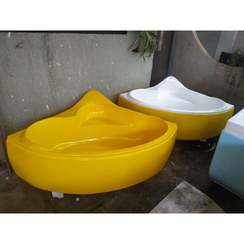 bathtub pojok bathtub sudut bathtub fiber