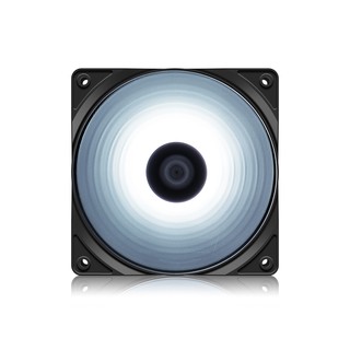 DeepCool RF 120W Single LED Fan Case - White / Putih [GS]