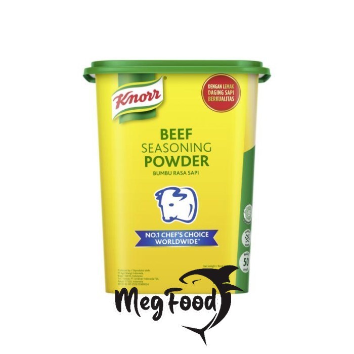 

KNORR - Beef Seasoning Powder 1kg / Kaldu Sapi Bubuk 1 kg