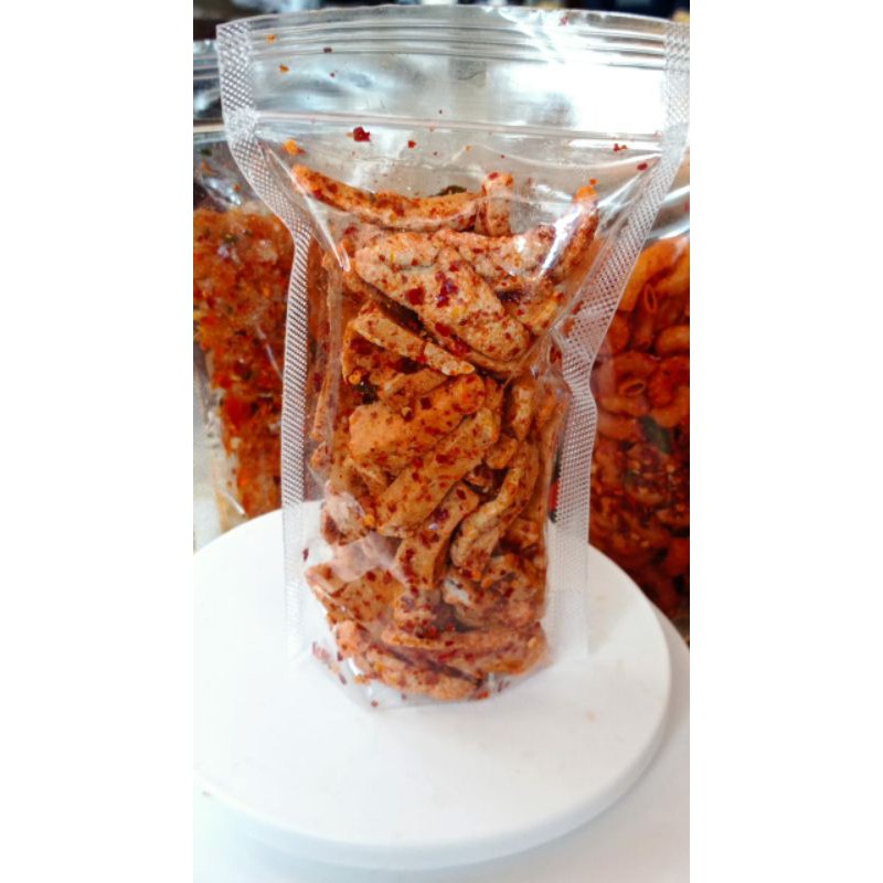 

STIK BASRENG RASA PEDAS DAUN JERUK UKURAN 80GR